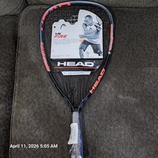 HEAD MX Fire Metallix Red Racquetball Racquet Grip New Sealed H Beam Frame New