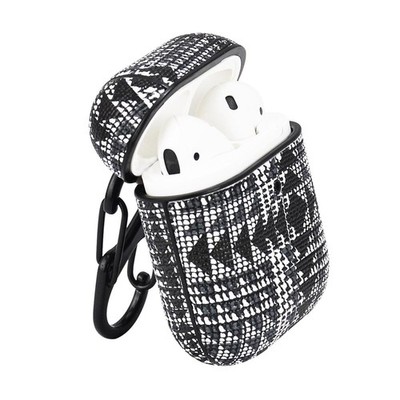 TERRATEC AirBox Fabric Grain3 Apple AirPods Case Schutzhülle kabellose Aufladung