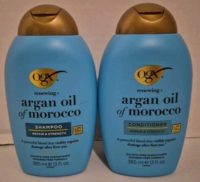 OGX Renewing + Argan Oil Of Morocco Shampoo & Conditioner Set-13oz. Each