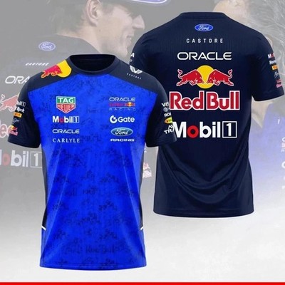 Custom Name - RedBulll Formula F1 Racing Team 2026 Men's Shirt - All Size