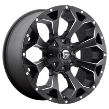 Fuel 1pc Assault Matte Black Milled 17x8.5 Rim 6x1356x139.70 6x1355.525 Ea