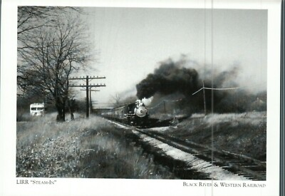 #ad #ad *NJ Postcard quot;LIRR quot;Steam Inquot; Engine #60 *Black River amp; W Railroad {G279 S1} $2.93