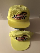 Kelloggs Snapback Neon Trucker Hat Corn Flakes Nascar Racing 41 Vtg