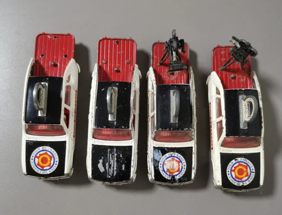 Corgi Toys 13 - 4x Renault 16 Tour de France ohne OVP Vintage Großbritannien - Bild 2 von 4
