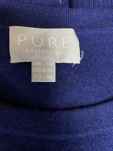 PURE wool/ cashmere blend crew neck sweater - Picture 5 of 5