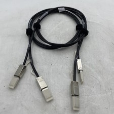LOT OF 2 EMC 038-003-787 Mini-SAS To 30 Gauge 2 Meter Cable MW1E2