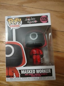 BRAND NEW! POP! TELEVISION SQUID GAME: #1226 MASKED WORKER!