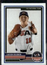 2023 Panini USA Baseball Stars & Stripes #22 Carson Bolemon