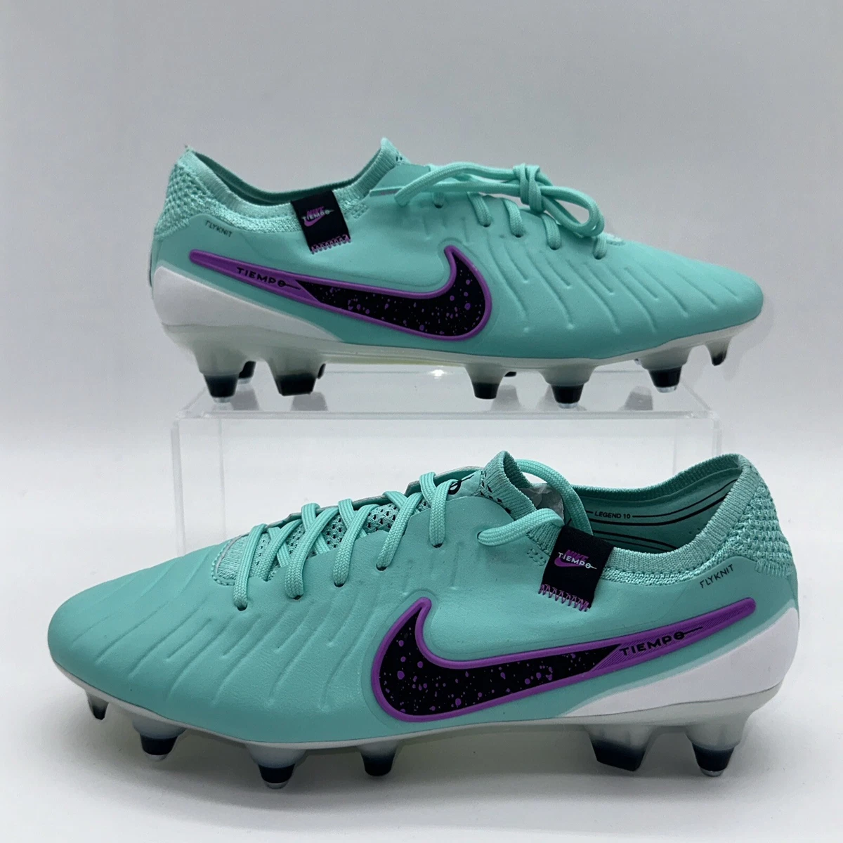 Nike Tiempo Legend 8 Elite SG Pro AC Black White - огромный выбор