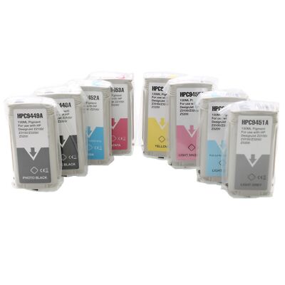 ABC kompatible Druckerpatronen für HP 70 130 ml für Designjet Z2100 Z3100 Z3200