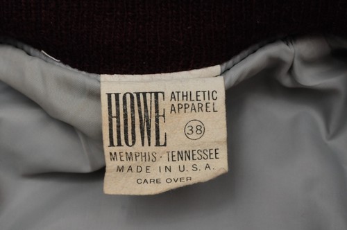 Vintage Varsity Letterman "O" Football Wool Jacket Howe size 38  USA Made - Picture 3 of 5