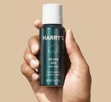 Harry's Shave Gel With Aloe, Travel Size 2 PACK Each 2 Oz