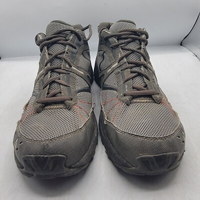 Vasque Mens 11 Gray Trail Running Shoes Hiking Camping 