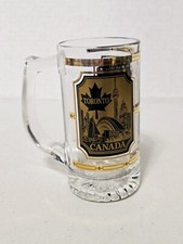22K Gold Culver Glass Toronto, Canada Beer Mug Stein - Made in USA