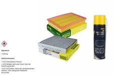 MANN Filtersatz MANNOL Klimareiniger für Ford Focus II 1.6 Volvo V50 C30