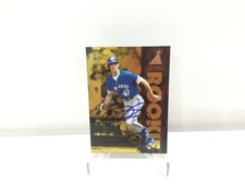 Shawn Green 1995 Pinnacle Zenith Rookie Card Hand Signed Autograph Blue Jays