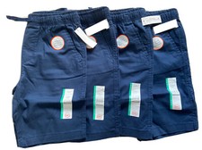 Wonder Nation Boys School Uniform Shorts Lot of Four Size L 10-12
