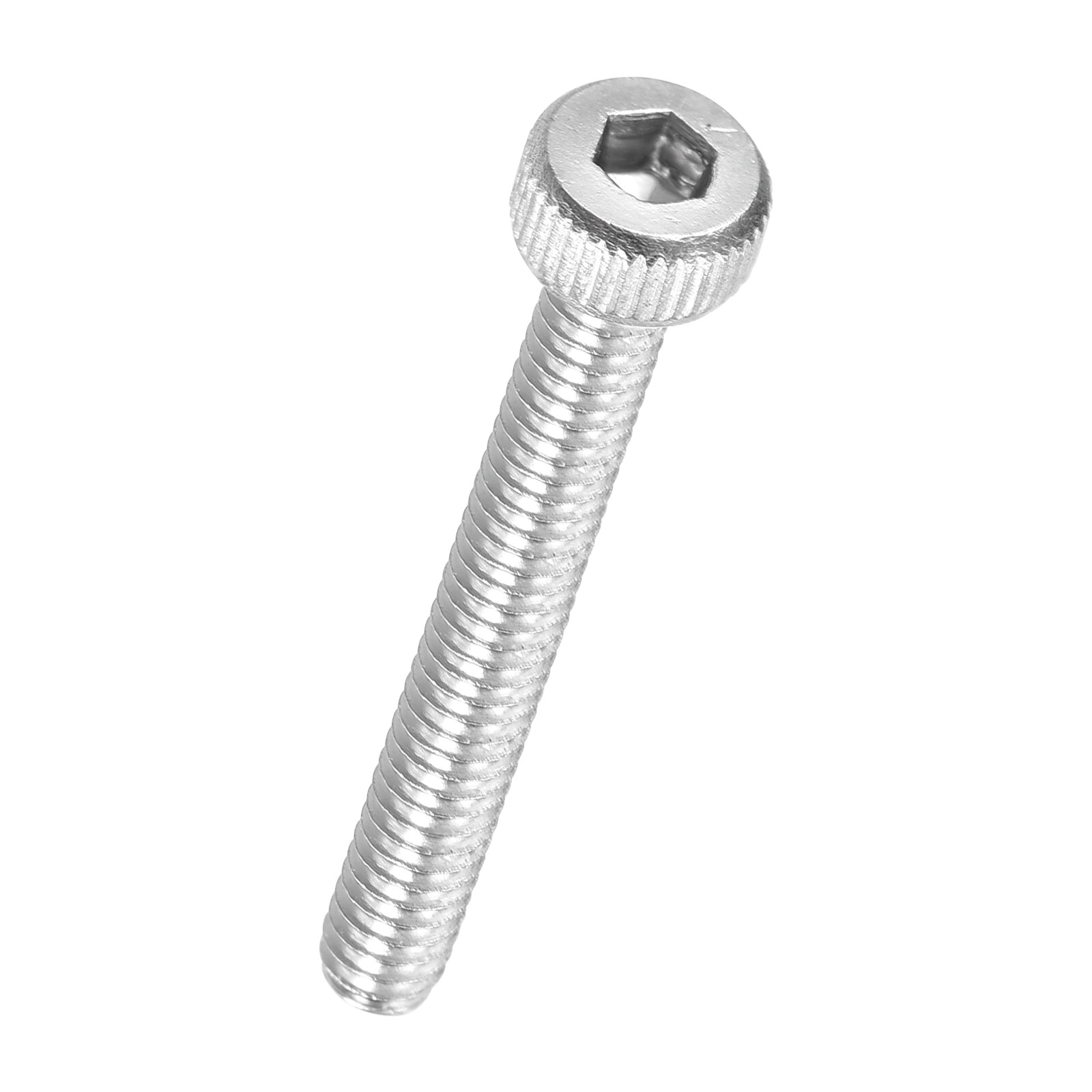 50pcs Socket Head Cap Screws - [M2-0.4 x 16mm] 304 Stainless Steel, Silver