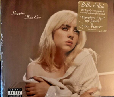 Billie Eilish    Happier Than Ever CD - SEALED NEW