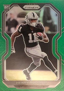 2020 Panini Prizm Football Rookies #372: Henry Ruggs III Green