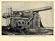 Zw&ouml;lfz&ouml;llige amerikanische K&uuml;stenverteidigungsgesch&uuml;tze mit...Bilddokument 1901