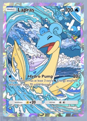 pokemon tcg all full art cards Pokemon TCG Pocket ✨ LAPRAS Full Art Card -Language ENGLISH (digital card