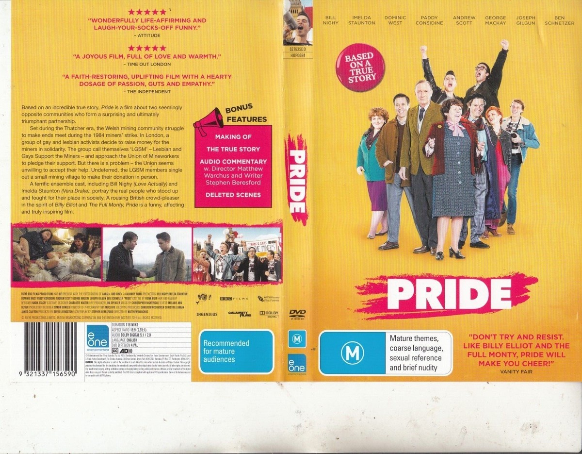 Pride-2014-[Bill Nighy]-E One Ent-Movie EO-DVD | eBay Australia