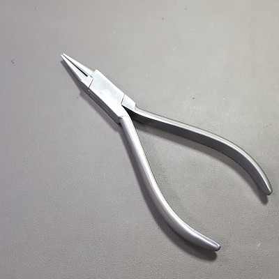 round nose plier - stainless steel