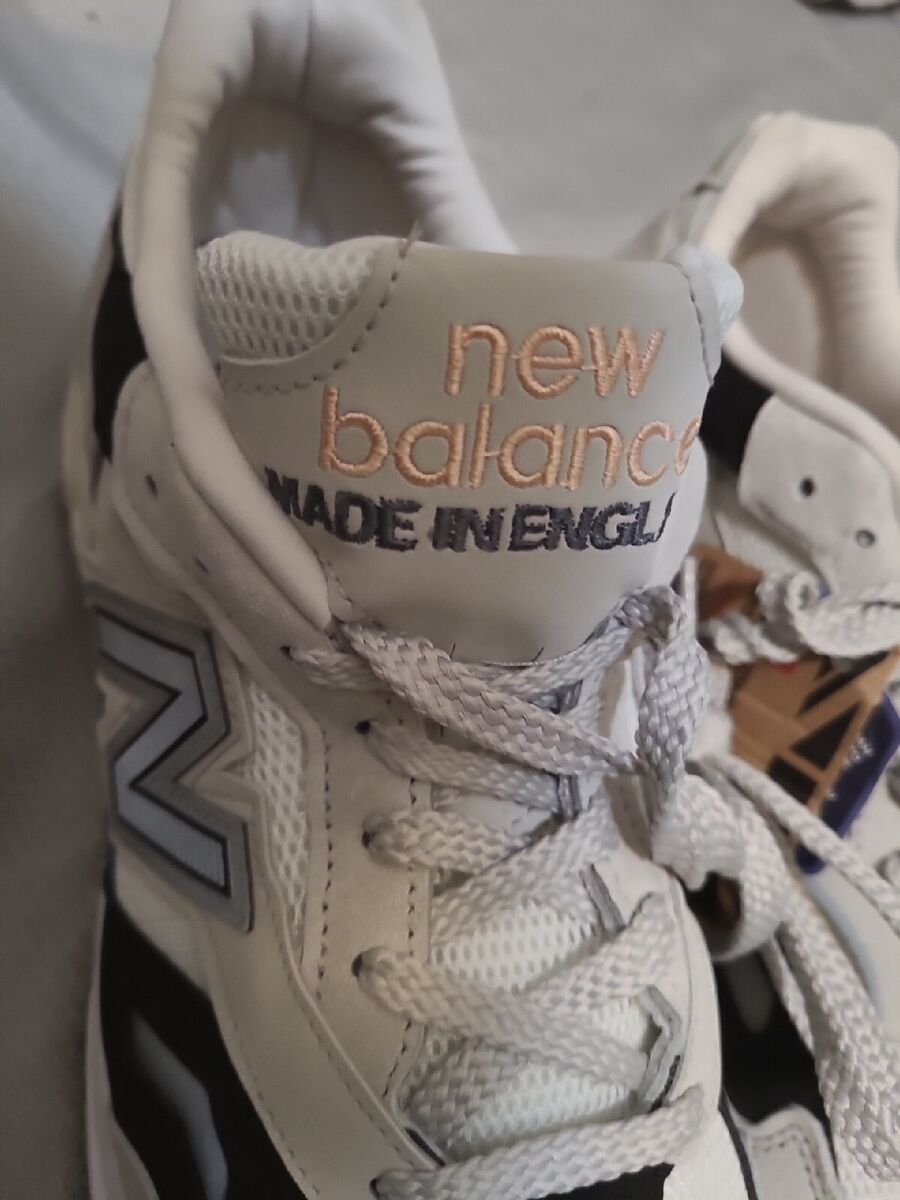 New Balance 920 Shoe Mens Size 10 Made in England White New Balance 920 Shoe Mens Size 10 Made in England White