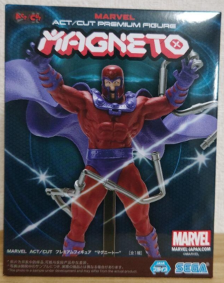 SEGA MARVEL ACT/CUT Premium Figure Magneto JAPAN NEW | eBay