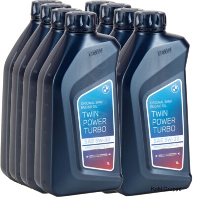 8 Liter original BMW TwinPower Turbo Motoröl Öl 5W30 LongLife LL-04 