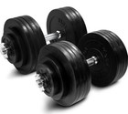 Yes4all 200 lb Adjustable Dumbell Set Pair *IN HAND* (100 X 2)🌟FAST SHIP🌟FREE