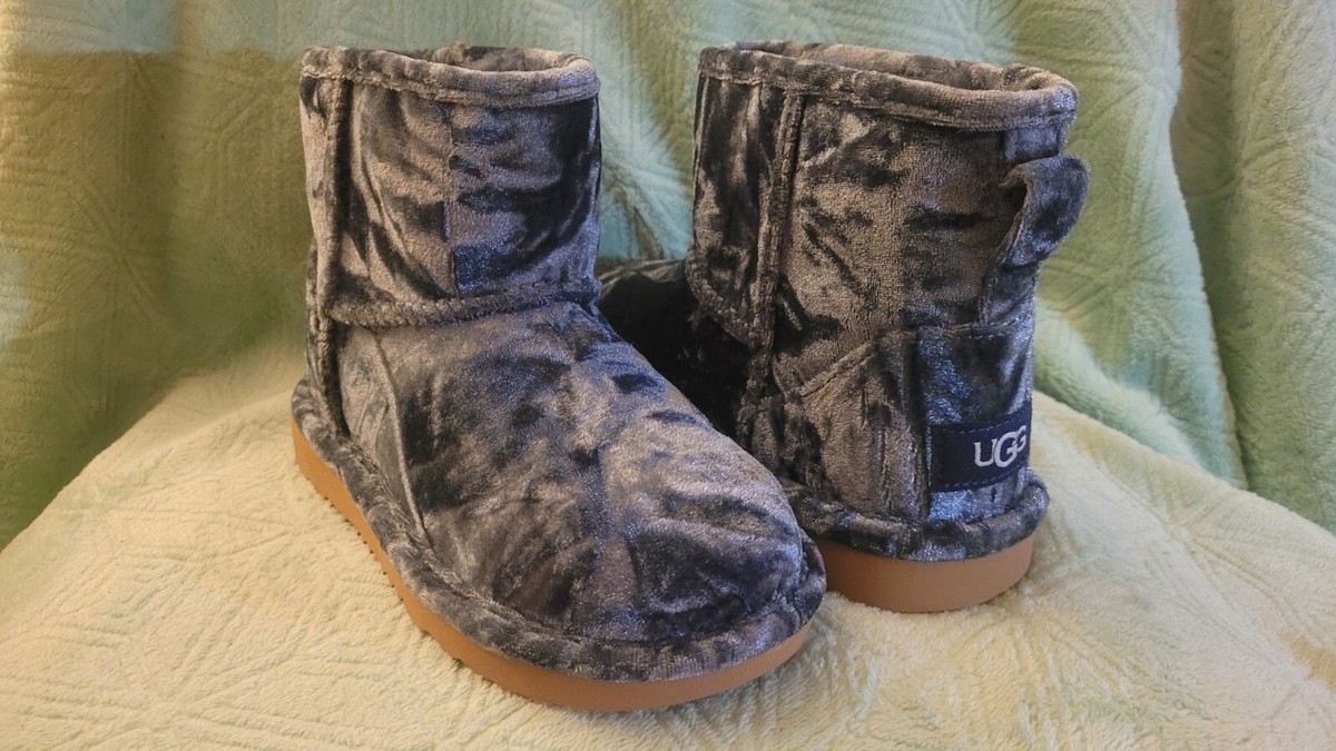 Girls UGG Classic Mini II boots showing proper care and maintenance
