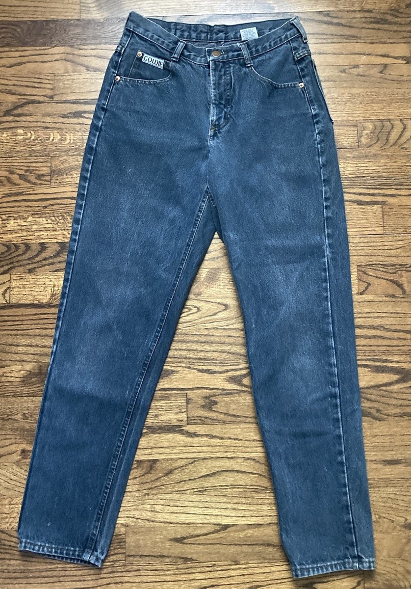 デニム・ジーパン GOLDEN  Women Denim Pants GWP02079 P001850 50134 BLUE Women's pants in lived-in effect denim