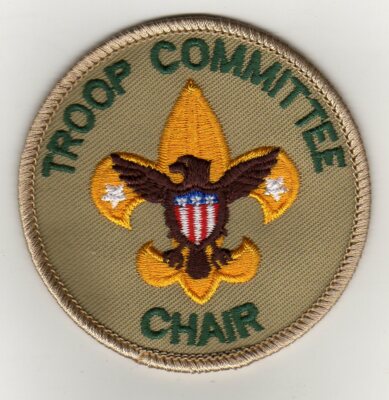 Troop Committee Chair Patch, 