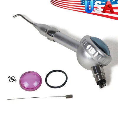 SKYSEA Dental Air Polisher Flow Teeth Polishing Handpiece Hygiene Prophy Jet 4 H &Tip