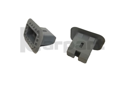 2X New OEM Rear seat grommet VW Golf VI Touareg AUDI A3 A4 A6 Q5 Gray 8E5886373