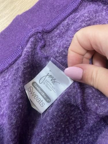 Women’s Purple Just My Size James Comfort Blend Sweatpants 3X - 第 2/6 張圖片