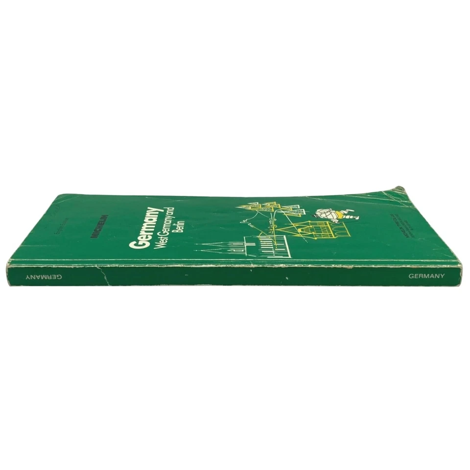 Vtg Michelin Green Guide West Germany & Berlin 1972 Tourist Travel Maps 2nd Ed - Image 3 of 4