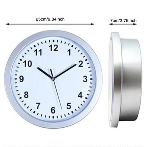 Wall Clock Money Safe Box Hidden Jewelry Security Cash Compartment Stash - Picture 4 of 4