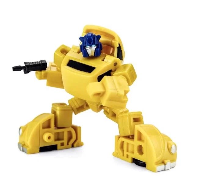 Goldbug Autobot UIDAMAN UI-01G Deformabl Robot  Action Figure Kids Toys 2.5" New - Image 4 of 4