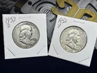 US 90% Silver - 1952 P & D Franklin Half Dollars – Great Pair