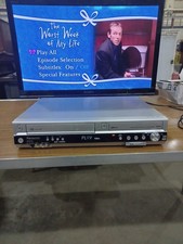 Panasonic DMR-EZ45V DVD VCR VHS Recorder Tested and Working with Remote