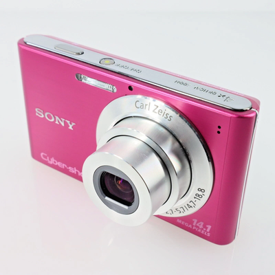 SONY Digital Camera Pink Cyber-shot DSC-W320 14.1 MP 3.0x Optical
