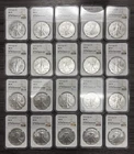 20 pc. of 2024 $1 American Silver Eagles NGC MS70 in Case
