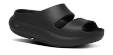 OOFOS OOyea Slide Sandal Black Womens Sizes M3/W5-M9/W11 NEW