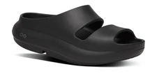 OOFOS OOyea Slide Sandal Black Womens Sizes M3/W5-M9/W11 NEW