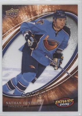 2008-09 Upper Deck Power Play Box Set Nathan Oystrick #305 Rookie RC 8tn