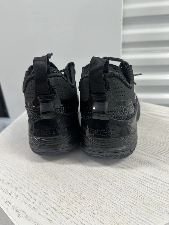 Jordan Westbrook One Take Hombre Negro/Blanco-Antracita CJ0780-002 NUEVO Talla 11 Foto 4 de 4