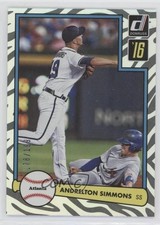2016 Panini Donruss 1982 Design Holoflow 178/199 Andrelton Simmons #D82-40 g1d